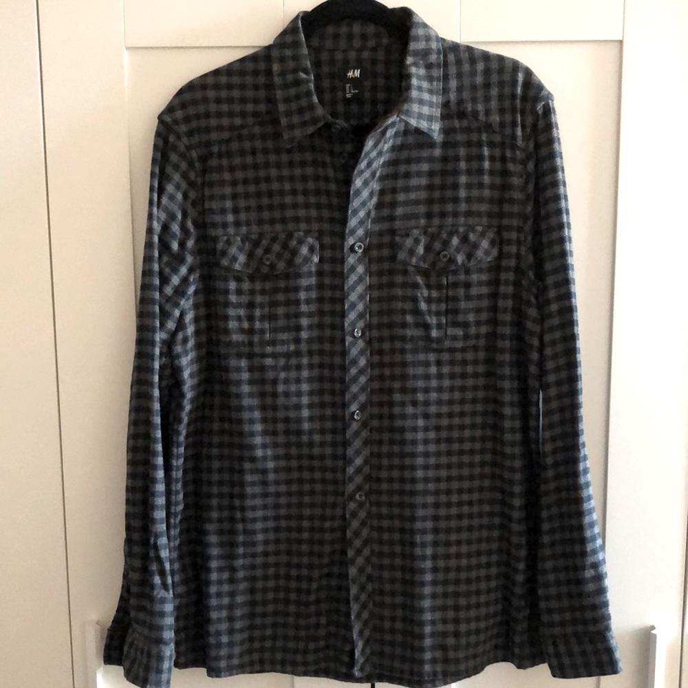 H&M Checkered Flannel Shirt